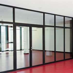 Противопожарная перегородка офисная из стекла / серия FRM5512